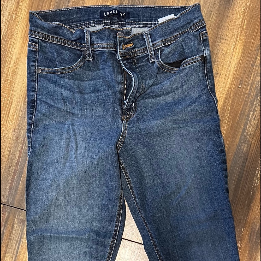 Level 99 skinny jeans size 28 no holes
